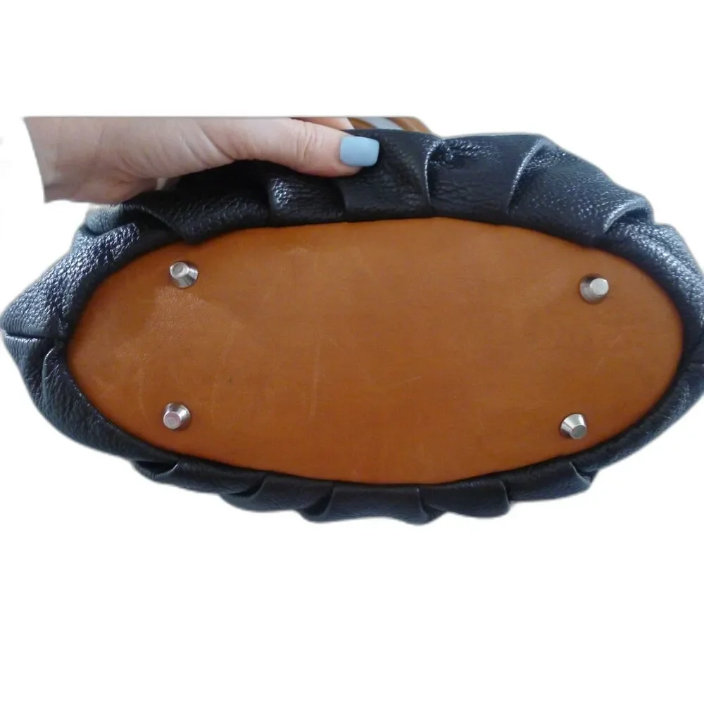 Valentina Crossbody Bag - Black/ Cognac
